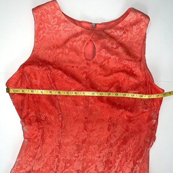 NWT Gabby Skye - Women's Size 14 Dress - Sleeveless Lace Fit & Flare Back Zip - Picture 8 of 16